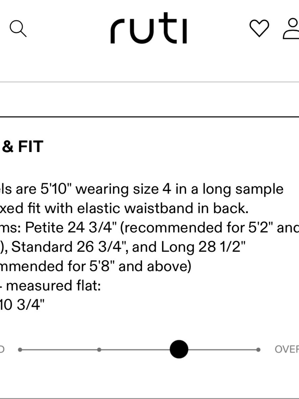 Ruti On The Loose Pants | Graphite | Size 6 - Picture 6 of 7